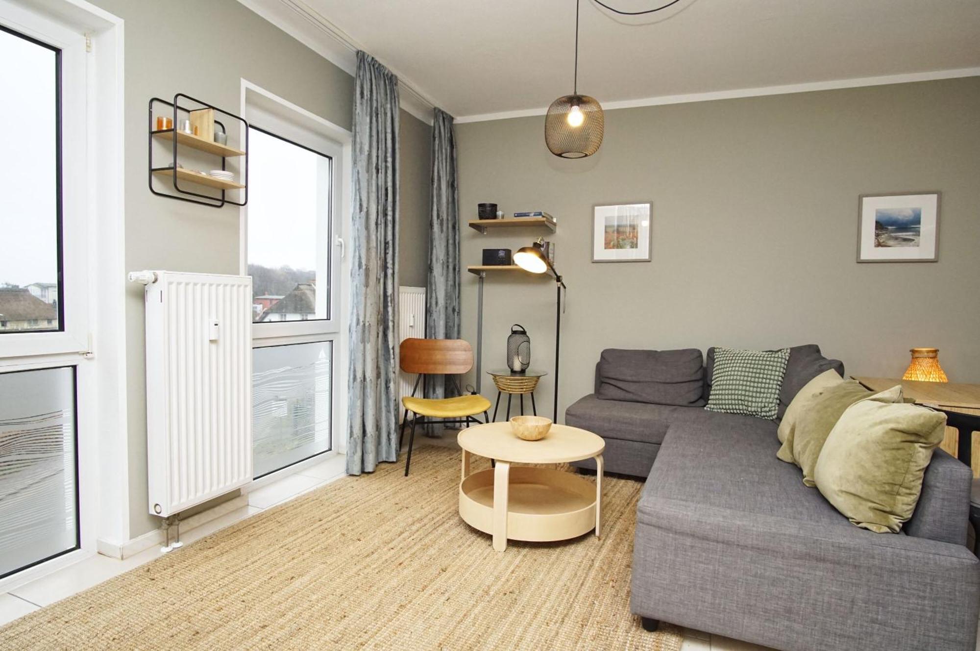 Die Ferienwohnung Ostseepanorama In Der Villa Joksch Lohme Extérieur photo